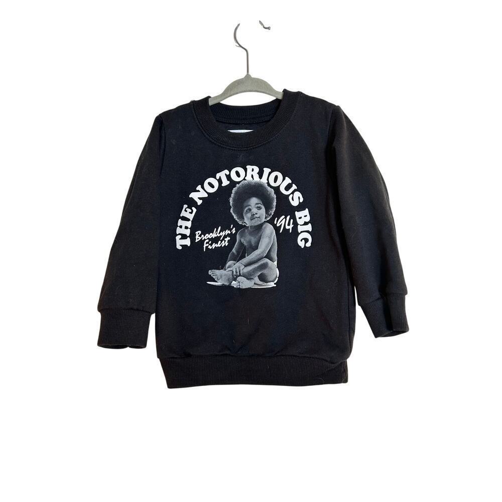 THE NOTORIOUS B.I.G. Unisex Brooklyn’s Finest “94” Sweatshirt / Size: 3T